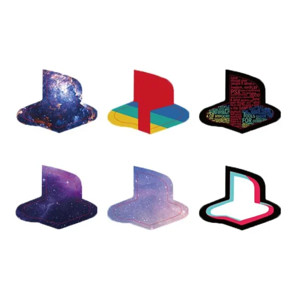 12 PCS Logo Sticker Bundle