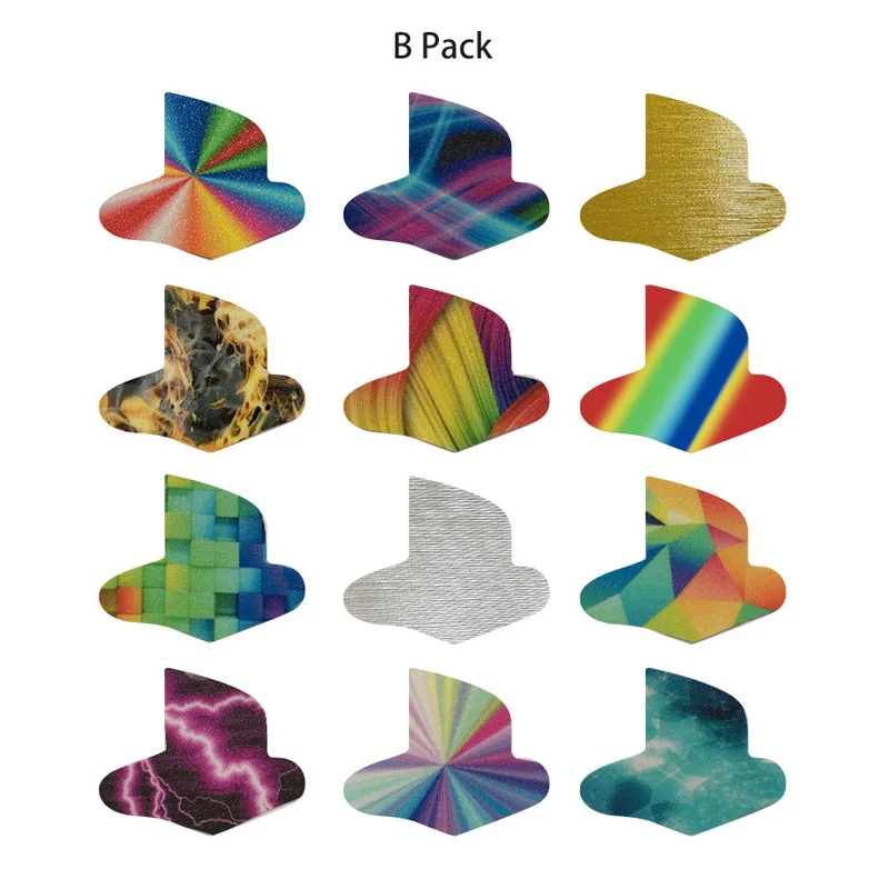 12 PCS Logo Sticker Bundle